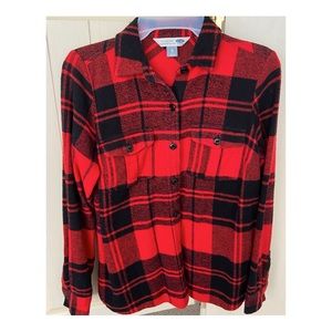 Old Navy Buffalo plaid long sleeve shirt